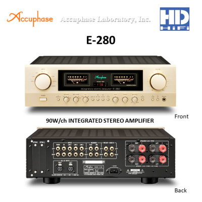 ACCUPHASE E-280 INTEGRATED STEREO AMPLIFIER 90W/ch