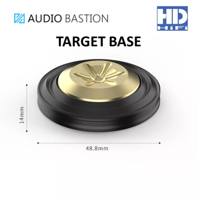 Audio Bastion Target Base Speaker จานรองสไปค์ ที่วางลำโพง (SET 4PCS)