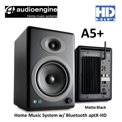 AudioEngine A5+ Home Music System with Bluetooth aptX-HD