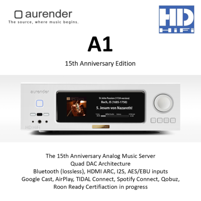 Aurender A1 The 15th Anniversary Analog Music Server