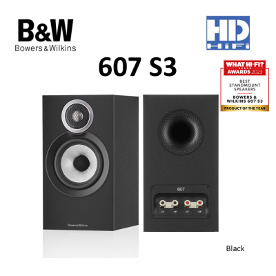 Bowers and Wilkins 607 S3 Bookshelf Speaker