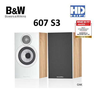 Bowers and Wilkins 607 S3 Bookshelf Speaker