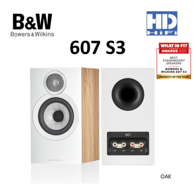 Bowers and Wilkins 607 S3 Bookshelf Speaker
