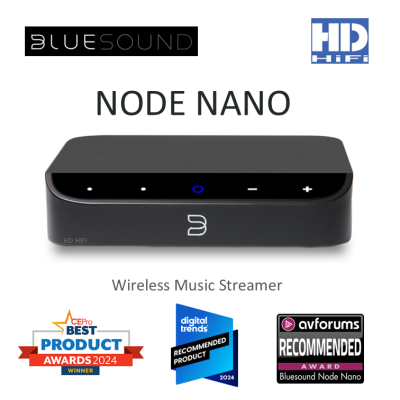 BLUESOUND NODE NANO Wireless Music Streamer