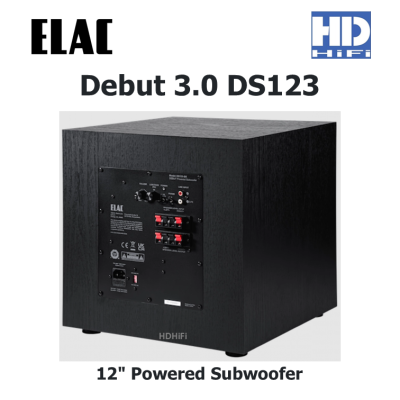 ELAC Debut 3.0 DS123 12" Powered Subwoofer