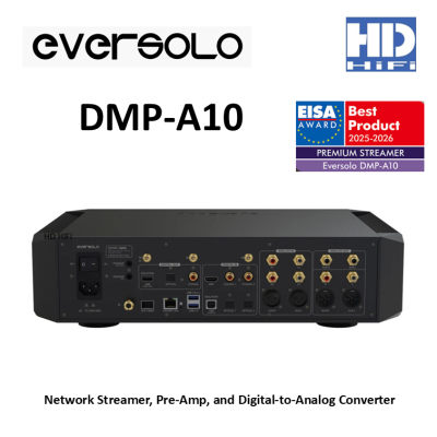 EverSolo DMP-A10 Network Streamer, Pre-Amp, and Digital-to-Analog Converter