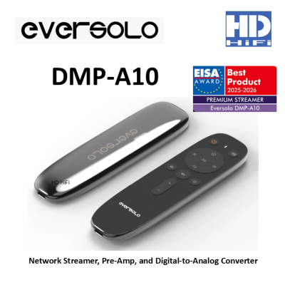 EverSolo DMP-A10 Network Streamer, Pre-Amp, and Digital-to-Analog Converter