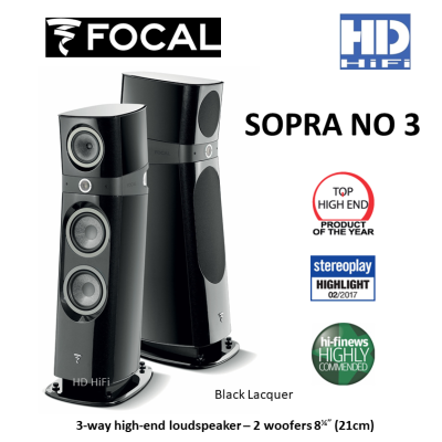 Focal Sopra N°3 floor-standing speaker 3-way