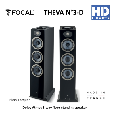Focal THEVA No.3-D  Dolby Atmos 3-way floor-standing speaker