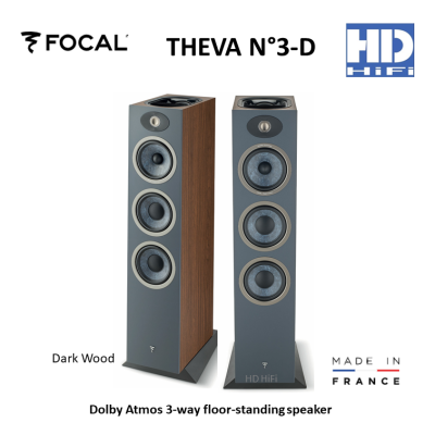 Focal THEVA No.3-D  Dolby Atmos 3-way floor-standing speaker
