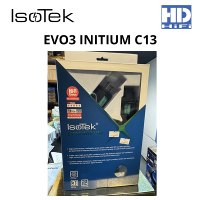 ISOTEK EVO3 INITIUM C13 Powercord สำหรับเครื่องเสียงบ้าน