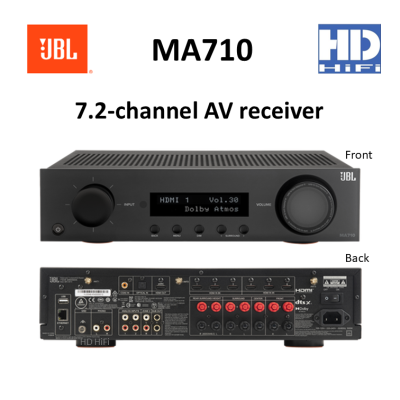 JBL MA710 AV receiver 7.2-channel AV receiver