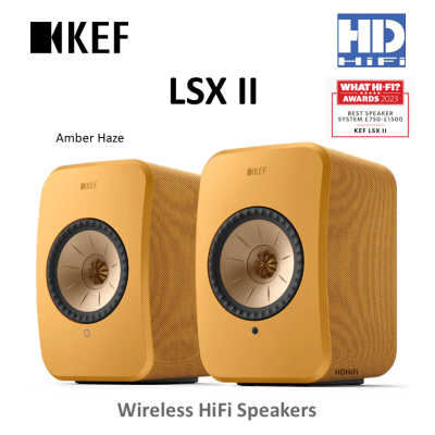 KEF LSX II Wireless HiFi Speakers