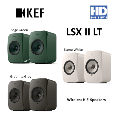 KEF LSX II LT Wireless HiFi Speakers