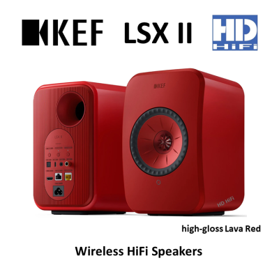 KEF LSX II Wireless HiFi Speakers