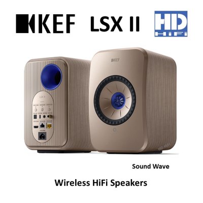 KEF LSX II Wireless HiFi Speakers