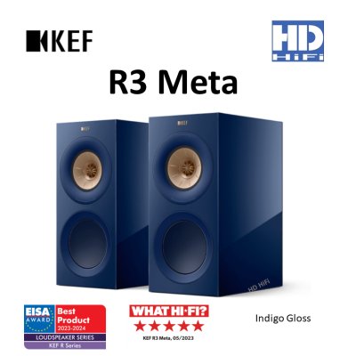 KEF R3 Meta Three-way bookshelf speaker