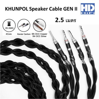 KHUNPOL GEN II Speaker Cable