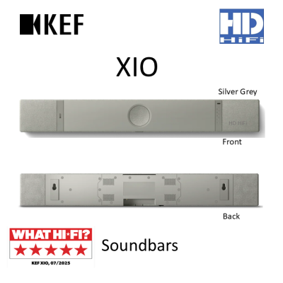 KEF XIO Soundbar High End Dolby Atmos 5.1.2