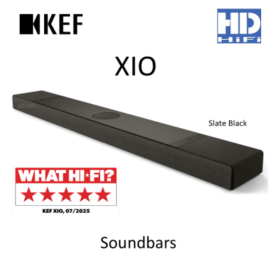 KEF XIO Soundbar High End Dolby Atmos 5.1.2