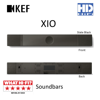 KEF XIO Soundbar High End Dolby Atmos 5.1.2