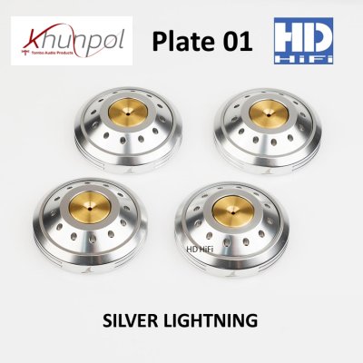 Khunpol Plate 01 จานรองสไปค์ ที่วางลำโพง (Set 4pcs)