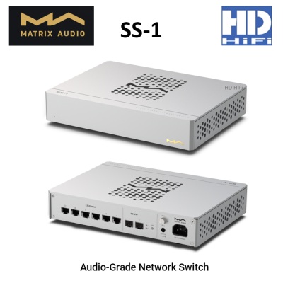 Matrix Audio SS1/SS1 PRO Audio Grade Network Switch สำหรับระบบเสียง Hi-Fi