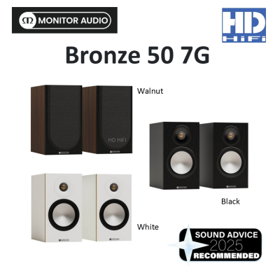 Monitor Audio Bronze 50 7G Bookshelf Speaker