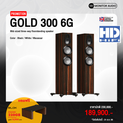 MONITOR AUDIO GOLD300 6G
