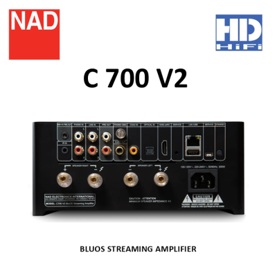 NAD C700 V2 BLUOS STREAMING AMPLIFIER