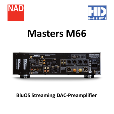 NAD Masters M66 BluOS Streaming DAC-Preamplifier