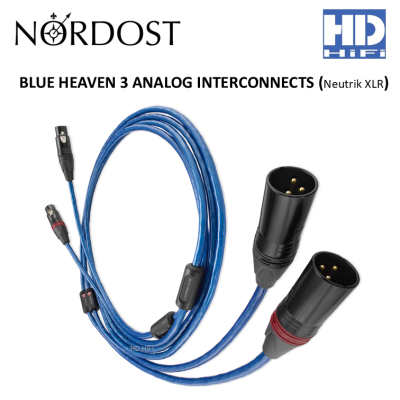 Nordost BLUE HEAVEN 3 ANALOG INTERCONNECTS XLR Cable