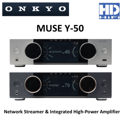 Onkyo Muse Y50 Network Streamer & Integrated High-Power Amplifier