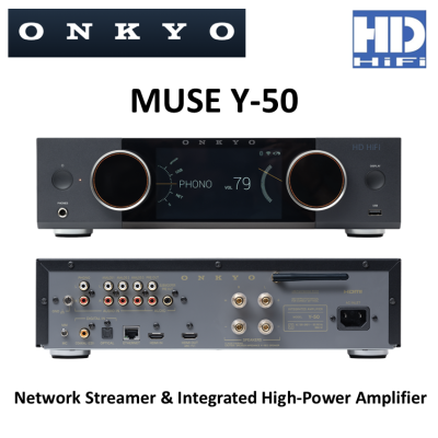 Onkyo Muse Y50 Network Streamer & Integrated High-Power Amplifier