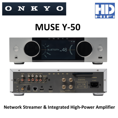 Onkyo Muse Y50 Network Streamer & Integrated High-Power Amplifier