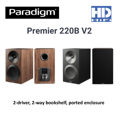 Paradigm Premier 220B V2 Bookshelf Speaker