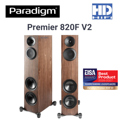 Paradigm Premier 820F V2 4-driver, 3-way floorstanding, ported enclosure