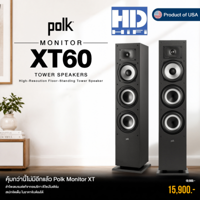 POLK Monitor XT60 Floor-Standing Loudspeaker