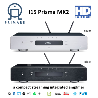 Primare I15 Prisma MK2 – a compact streaming integrated amplifier