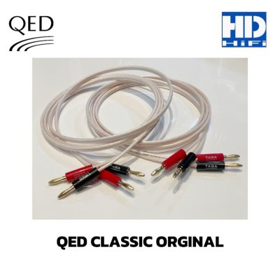 สายลำโพง QED Classic Original เข้าหัว Taga Harmony TCB001 (2 ข้างต่อชุด)