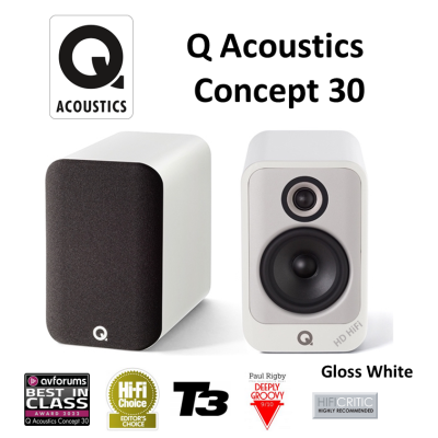 Q Acoustics Concept 30 Bookshelf Speaker Pair