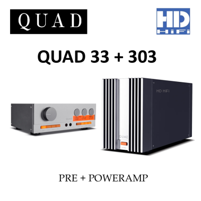 QUAD 33/303 Pre + Power Amplifier
