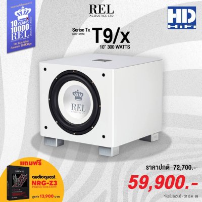 REL T9X Subwoofer Speaker 10''