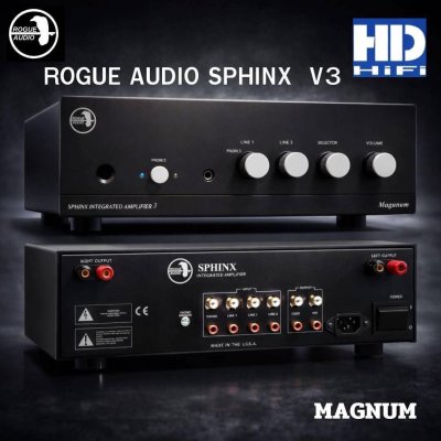 ROGUE SPHINX V3 MAGNUM Hybrid Stereo Integrated Amplifier