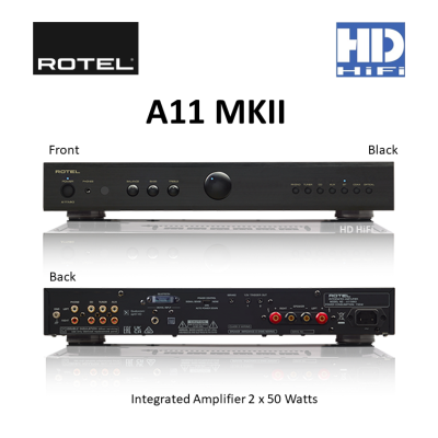 ROTEL A11 MKII Integrated Amplifier 2 x 50 Watts