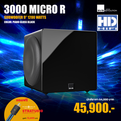SVS 3000Micro R Subwoofer Speaker