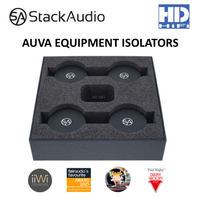 StackAudio AUVA Equipment Isolators for Silence the noise
