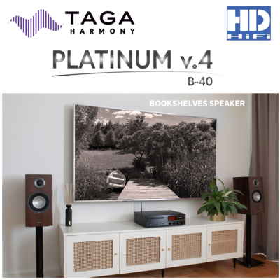 Taga Harmony Platinum B-40 v.4 Bookshelves Speaker