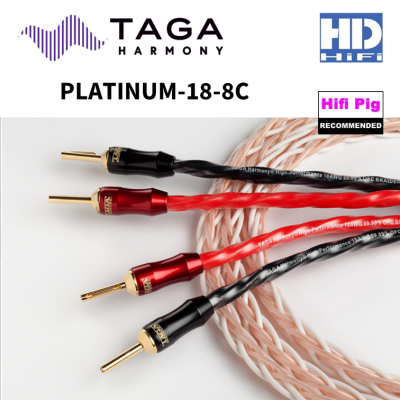 TAGA HARMONY Platinum-18-8C Speaker Cable (Package)