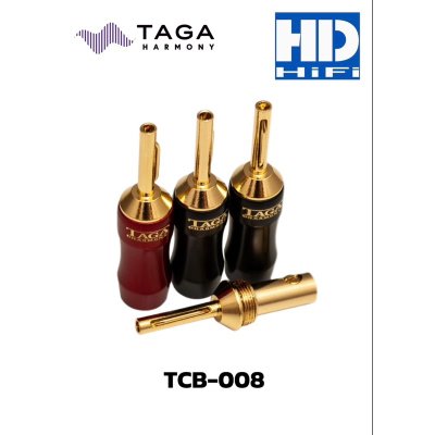 Taga Harmony TCB-008 Banana Plugs (4pcs/pack)